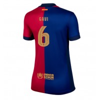 Maglia Calcio Barcelona Paez Gavi #6 Prima Divisa Donna 2024-25 Manica Corta